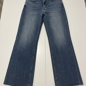 SO Women's Flare Jeans in Deep Blue